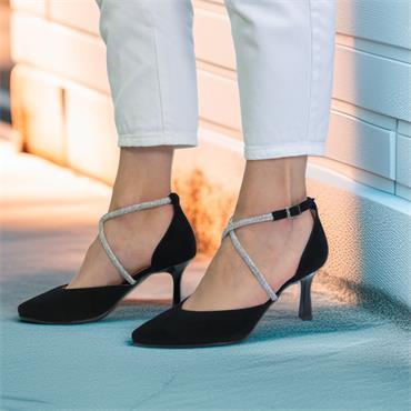 BIOECO 4216 0026 - BLACK SUEDE